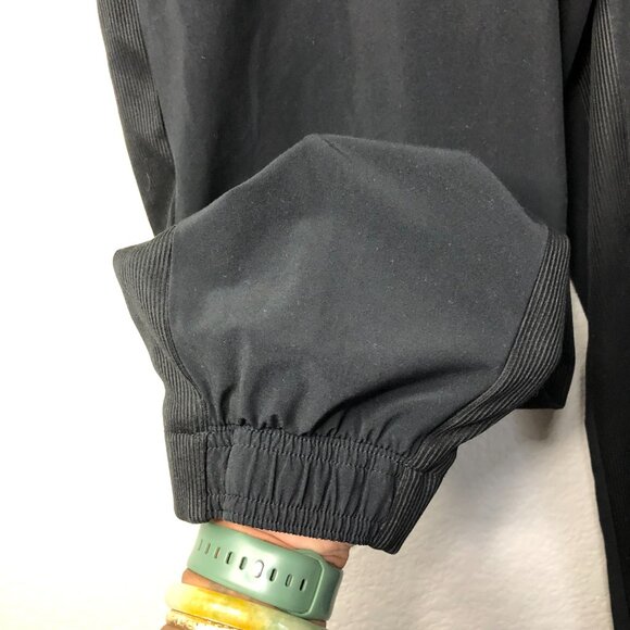 Athleta Black Multimedia Brooklyn Jogger Women's Size 14/P Zippered Pockets EUC! - Picture 5 of 12